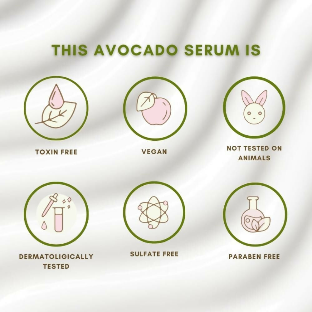 The Skin Diet Avocado Milky Glow Serum for Even Skin Tone with Hyaluronic Acid for Dull Skin