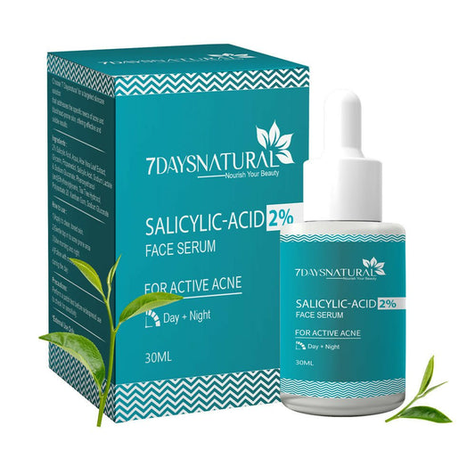 7 Days 2% Salicylic Acid Serum for Acne, Blackheads & Whiteheads Removal