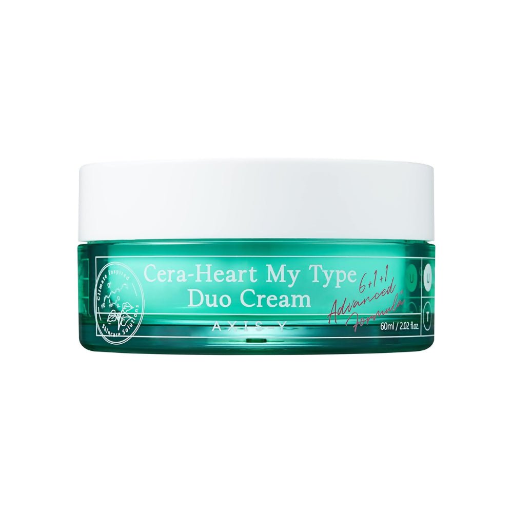 AXIS-Y Cera-Heart My Type Duo Cream, Moisturizing Cream, T Zone, U Zone