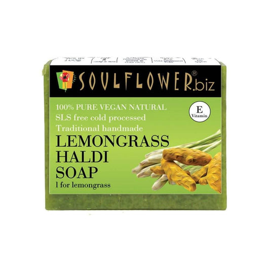 Buy Soulflower Lemongrass Haldi Handmade Soap from DrMediCart, Ship from India to USA