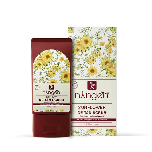Ningen Sunflower De-Tan Face Scrub