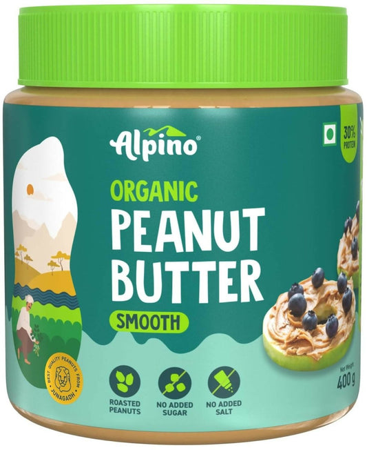 Buy Alpino Organic Natural Peanut Butter Smooth from DrMediCart