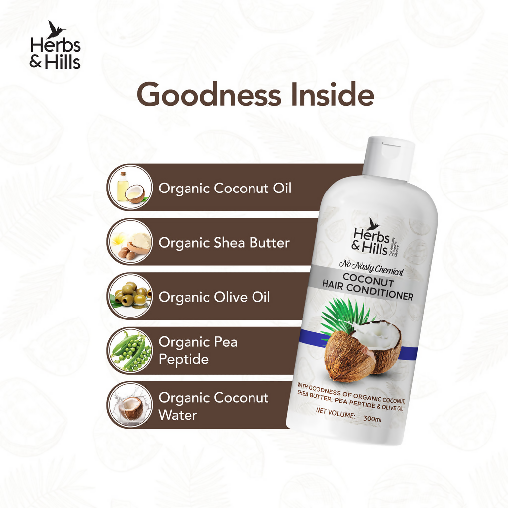 Herbs & Hills Coconut Hair Conditioner