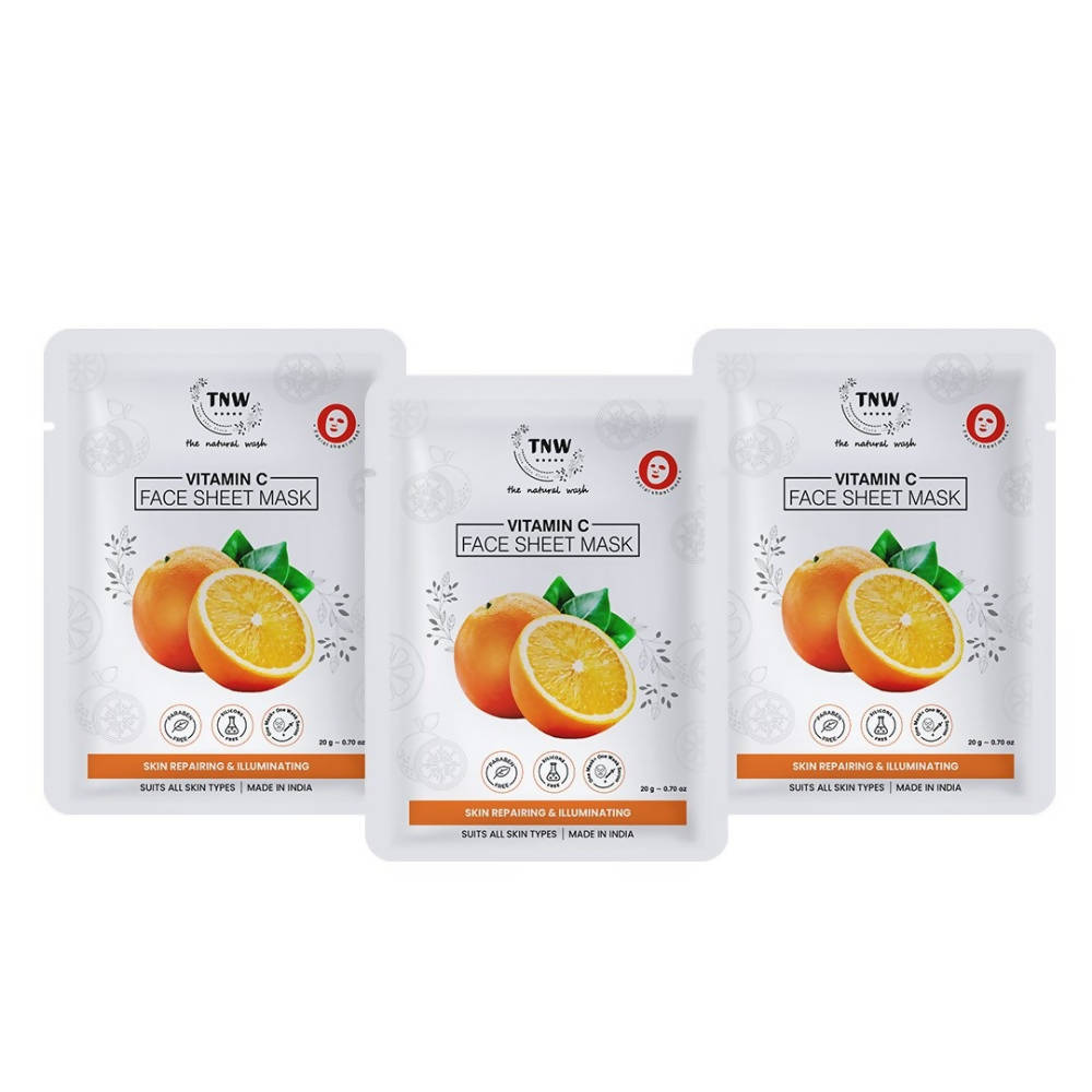 The Natural Wash Vitamin C Face Sheet Mask