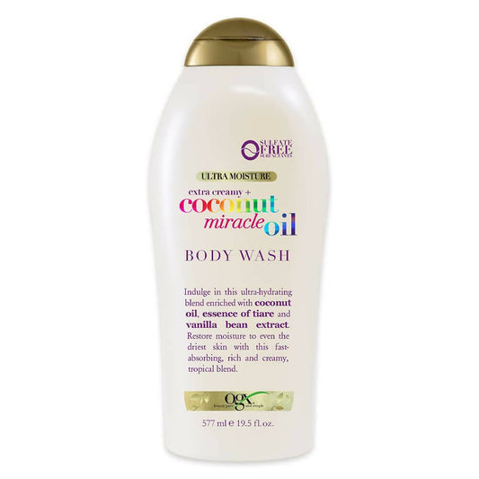 OGX Extra Creamy + Coconut Miracle Oil Ultra Moisture Body Wash
