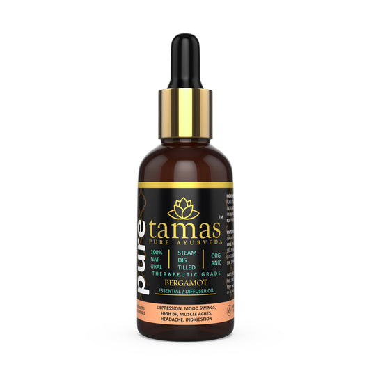 Buy Tamas Pure Ayurveda 100% Organic Bergamot Essential Oil- USDA Certified Organic from DrMediCart, Ship from India to USA