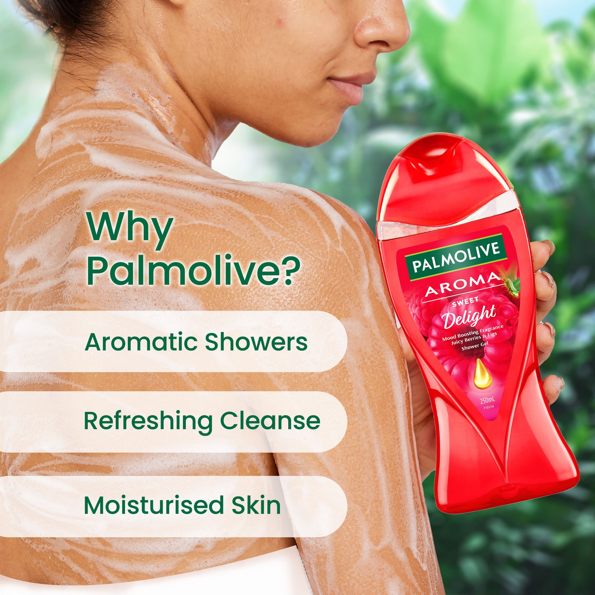 Palmolive Aroma Sweet Delight Body Wash With Juicy Berries & Figs