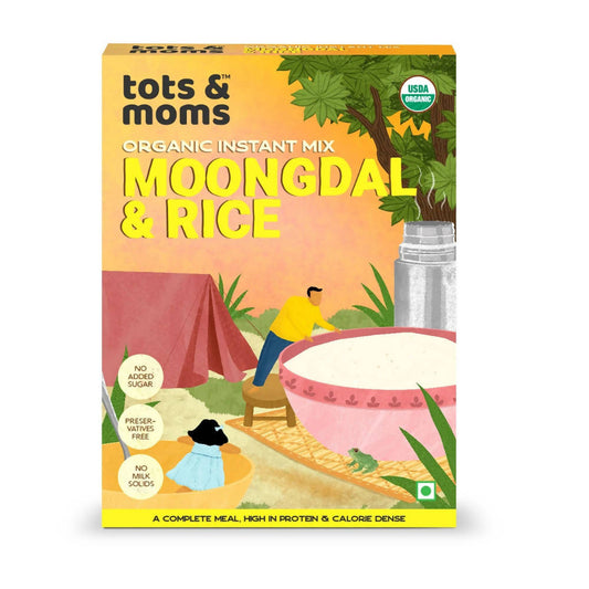 Buy Tots and Moms Organic Moongdal & Rice Instant Mix from DrMediCart