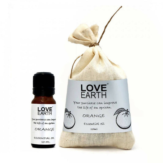 Buy Love Earth Orange Essential Oil from DrMediCart, Ship from India to USA