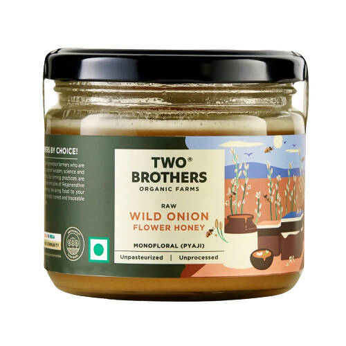 Buy Two Brothers Organic Farms Wild Onion Flower (Pyaji) Honey, Raw Mono-Floral from DrMediCart