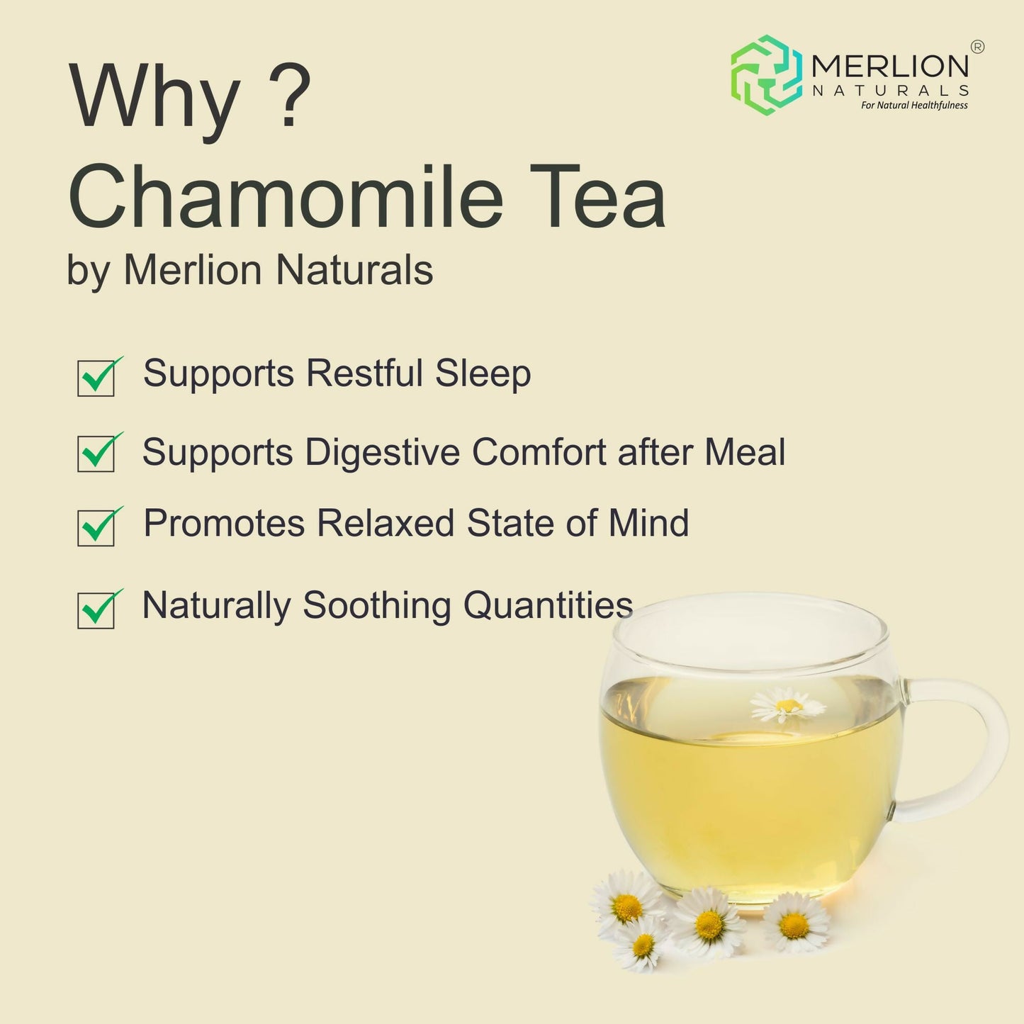 Merlion Naturals Chamomile Tea Bags