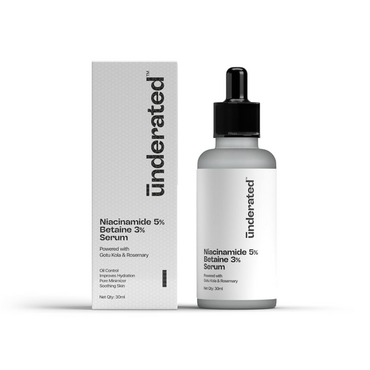 Underated 5% Niacinamide & 3% Betaine Serum