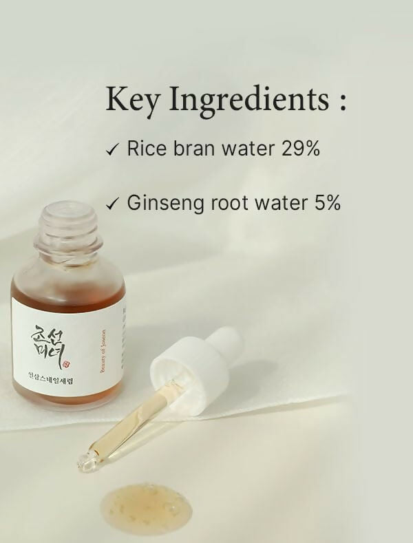 Beauty of Joseon Revive Serum - Ginseng + Snail Mucin For Hydrating, Nourishing, and Youthful Serum - Korean Skincare