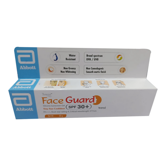 Tvaksh Face Guard Silicone Sunscreen Gel SPF 30+