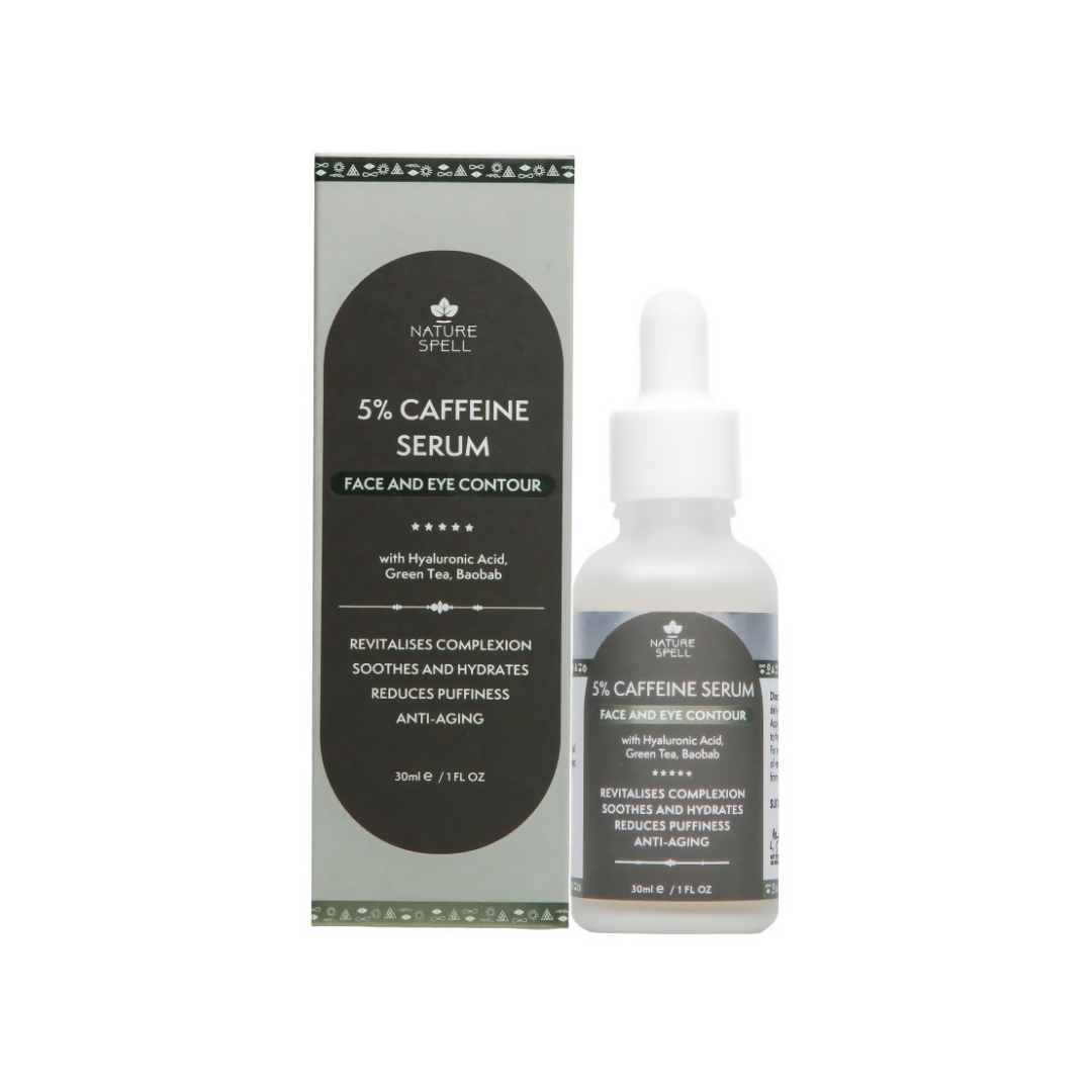 Nature Spell Caffeine Serum And Face & Eye Contour