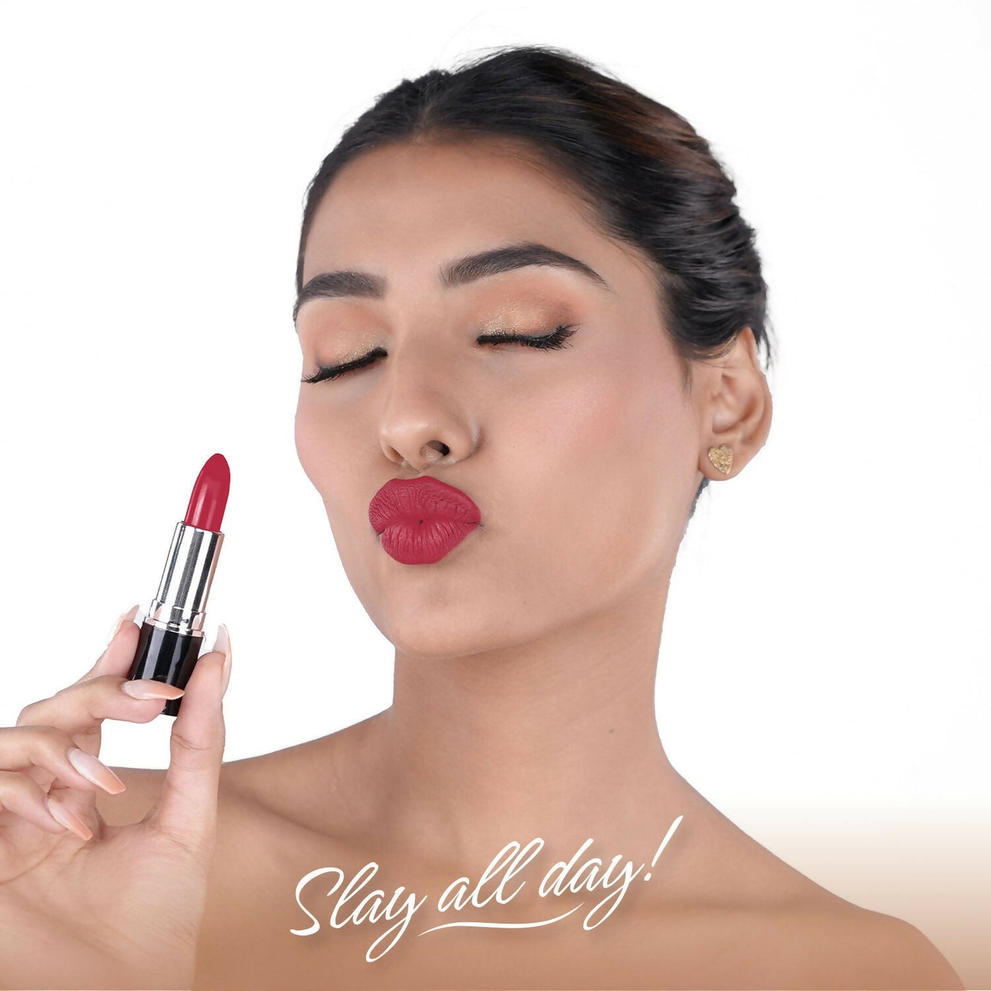 Bella Vita Organic Comfort Matte Bullet Lipstick - Wine Stain