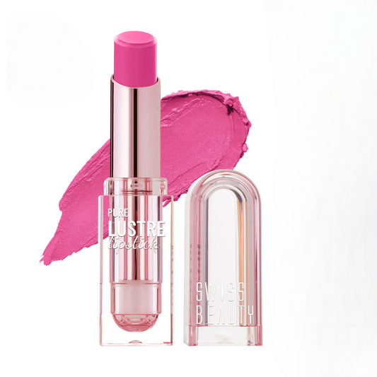Swiss Beauty High Shine Finish Smooth Glide Pure Lustre Lipstick - 2 My Rose