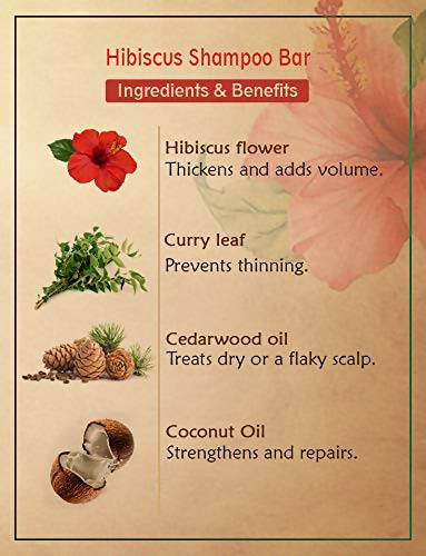 Ancient Living Hibiscus Shampoo Bar