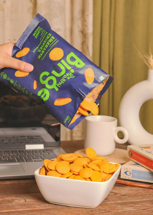 The Healthy Binge Amaranth Chips | Classic Cheese