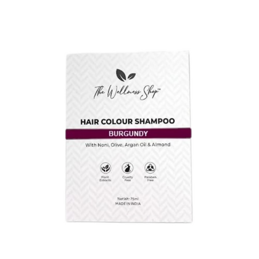 The Wellness Shop Hair Colour Shampoo - Burgundy