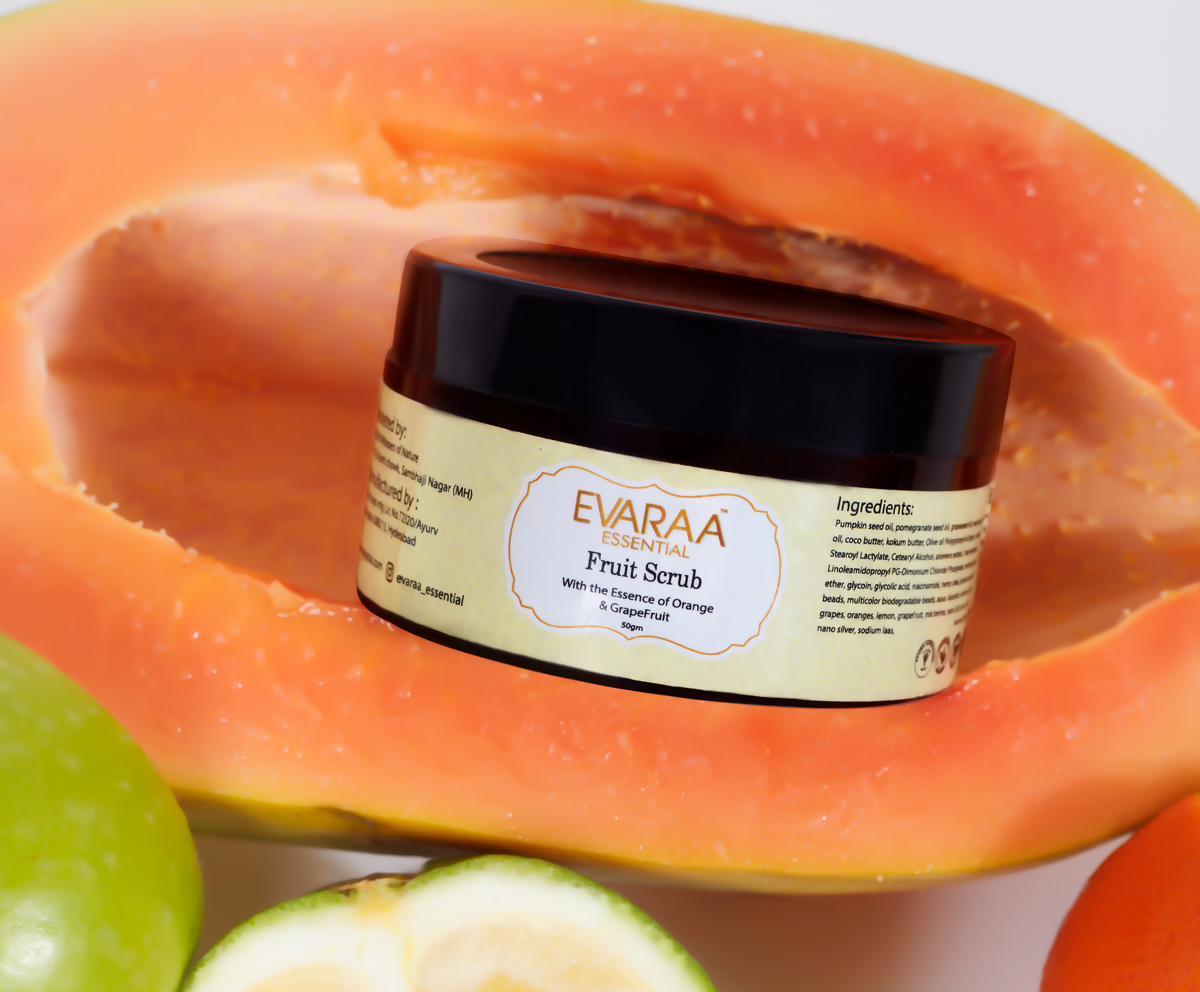 Evaraa Essential Fruit Scrub