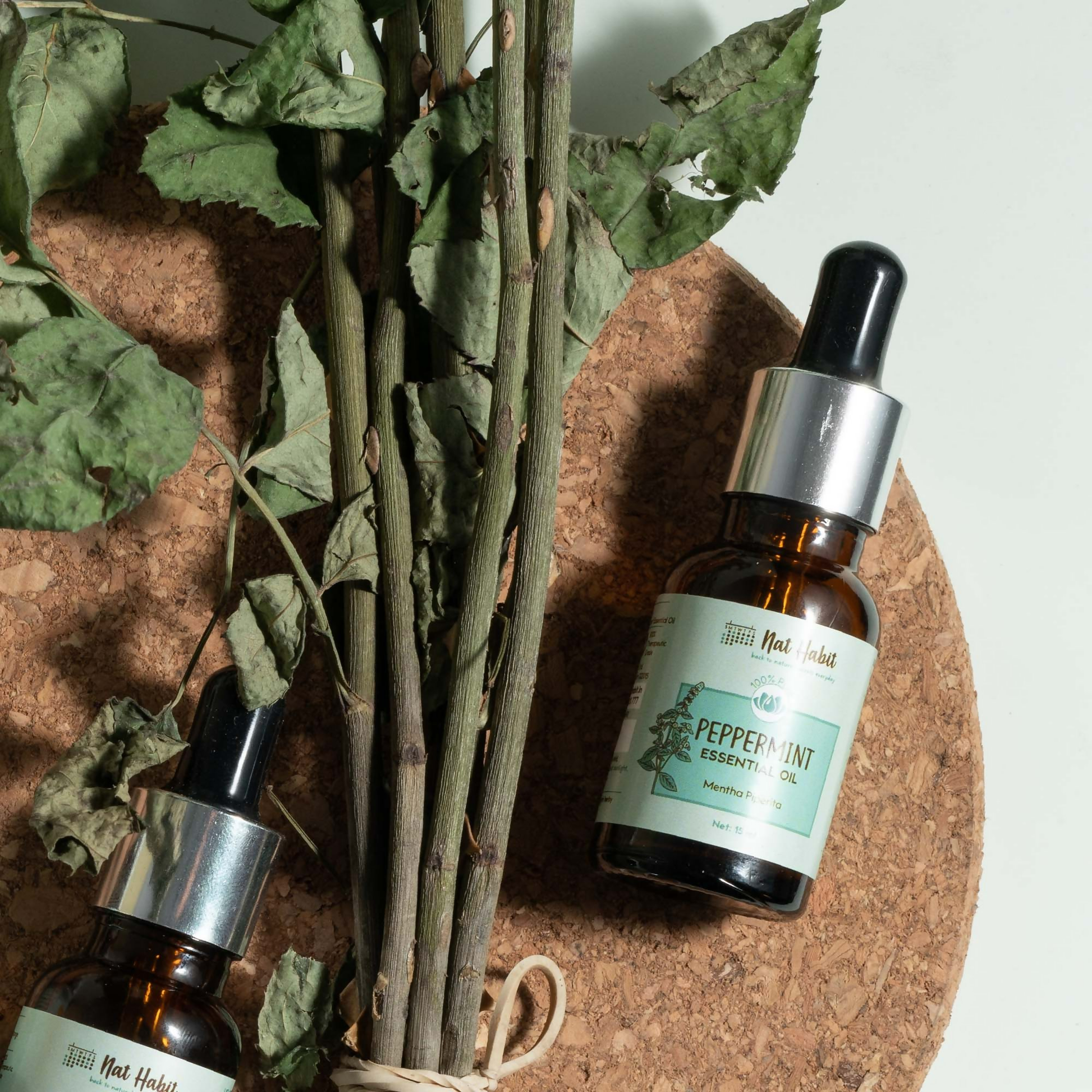 Nat Habit Peppermint Essential Oil For Hair Growth