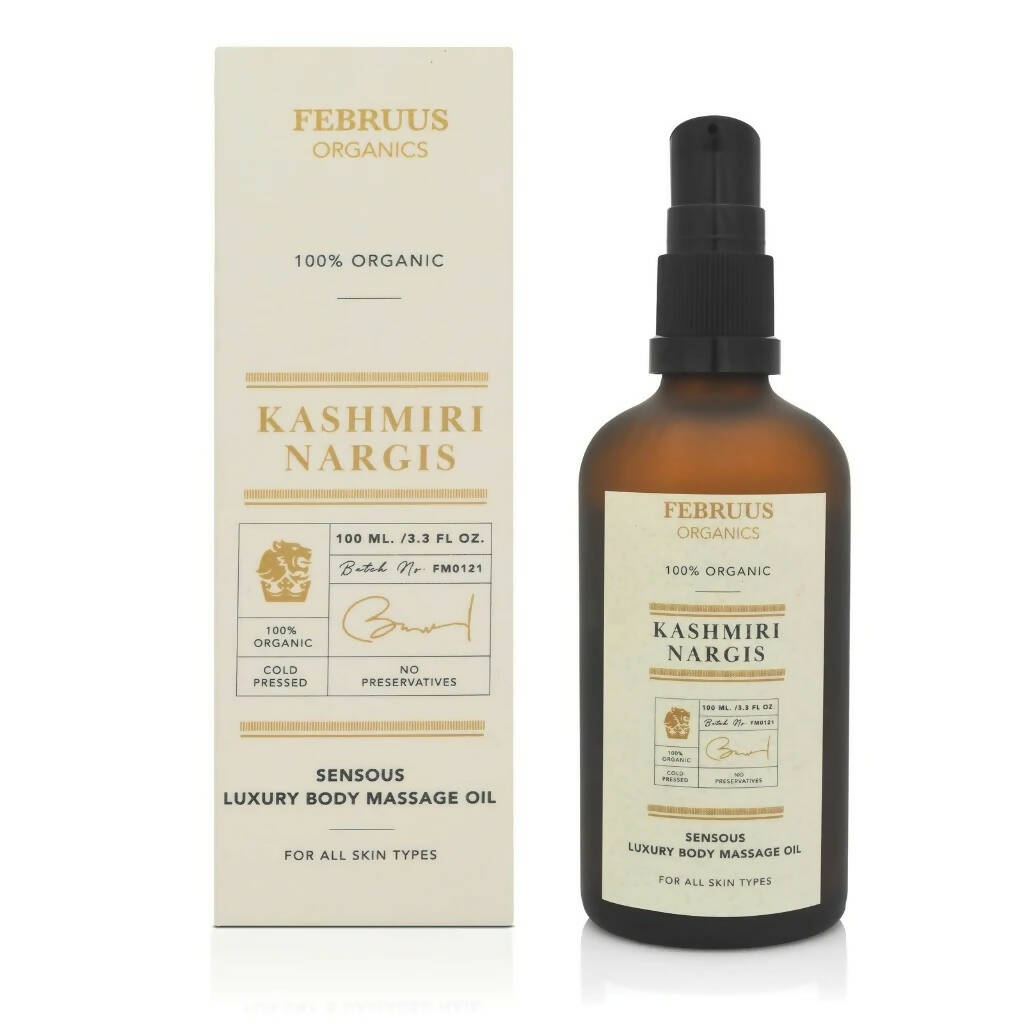 Februus Organics Kashmiri Nargis Body Oil - DrMediCart