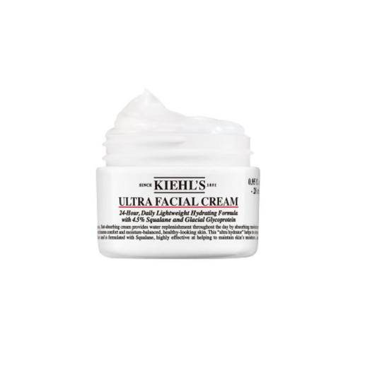 Kiehl's Ultra Facial Cream With 24 Hour Hydration - Moisturizer For Softer, Hydrated Skin