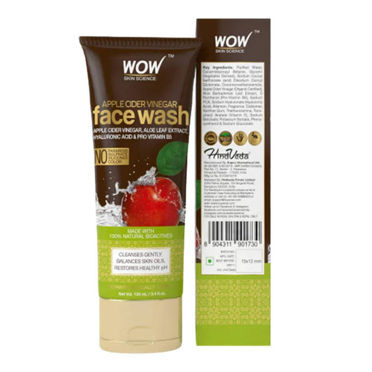 Buy Wow Skin Science Apple Cider Vinegar Face Wash from DrMediCart, Ship from India to USA