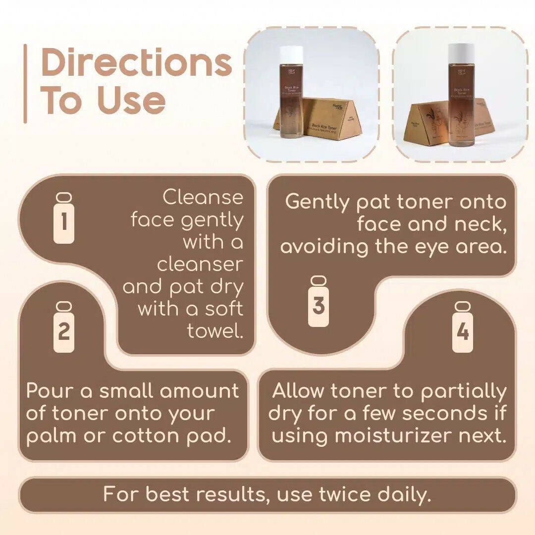 Beyond Rice Black Rice Toner - Birch Juice & Hyaluronic Acid