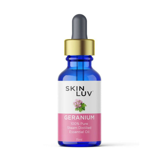 SkinLuv Geranium Pure & Organic Steam Distilled Essential Oil