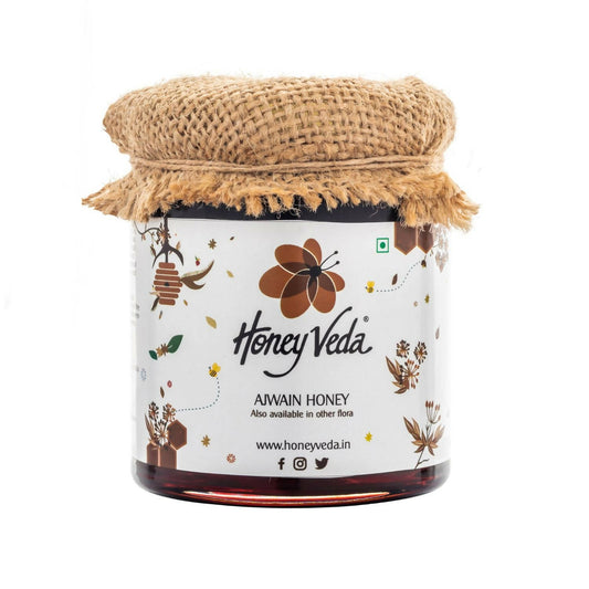 Buy HoneyVeda Premium Raw Ajwain Honey from DrMediCart