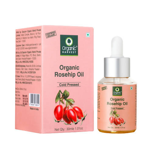 Buy Organic Harvest Cold-Pressed Rosehip Seed Oil from DrMediCart, Ship from India to USA
