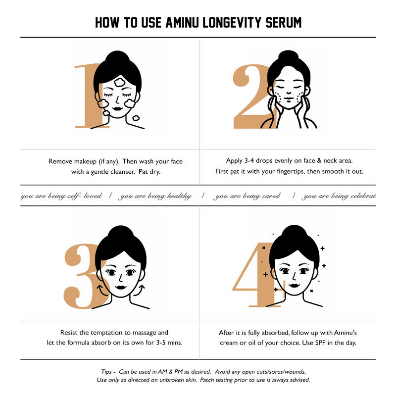 Aminu Longevity Serum for Sensitive skin & Anti-Pollution
