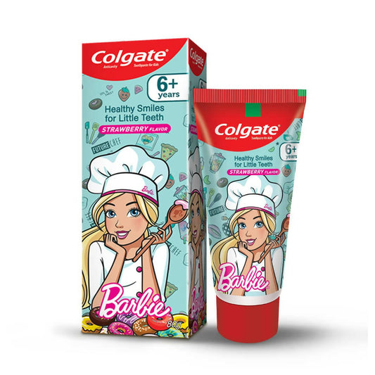 Colgate Kid's Barbie Anticavity Toothpaste - Strawberry Flavor
