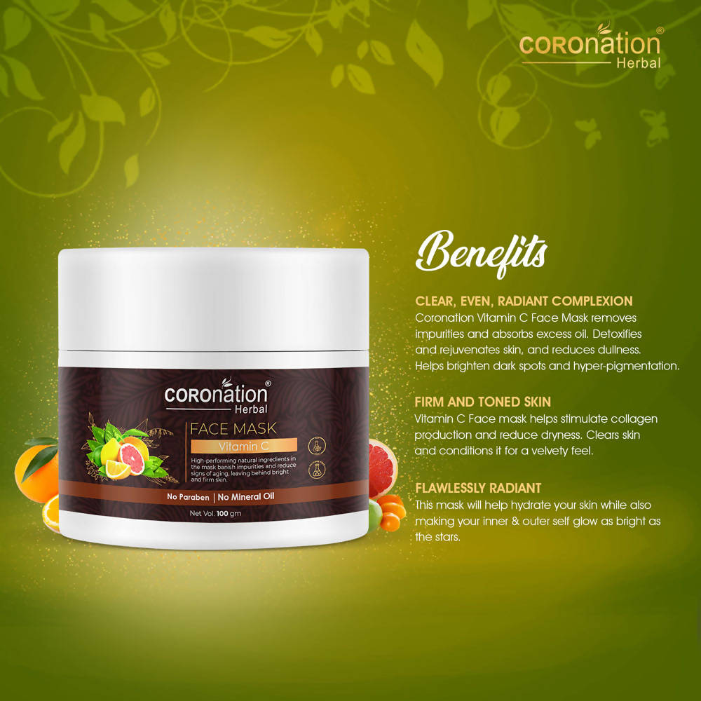 Coronation Herbal Vitamin C Face Mask