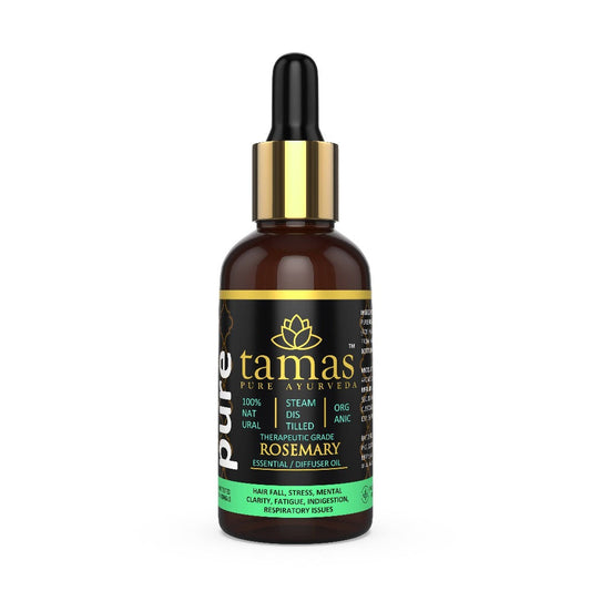 Buy Tamas Pure Ayurveda 100% Organic Rosemary Essential Oil- - USDA Certified Organic from DrMediCart, Ship from India to USA