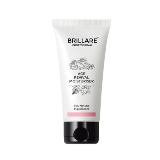 Brillare Age Revival Natural Moisturiser Cream with Indian Rose and Lotus