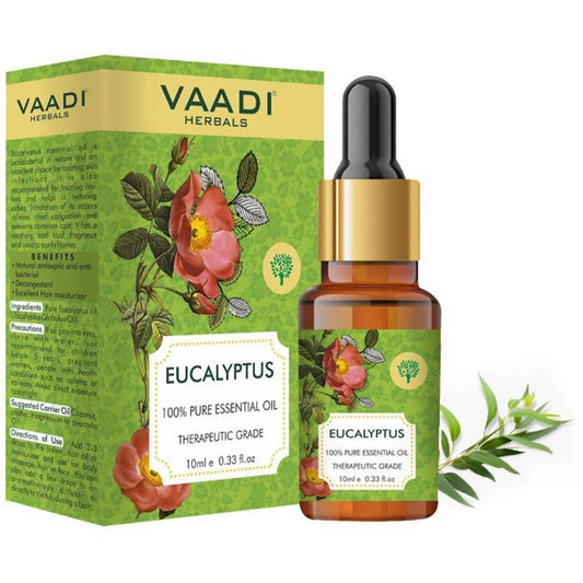 Buy Vaadi Herbals Eucalyptus 100% Pure Essential Oil Therapeutic Grade from DrMediCart, Ship from India to USA