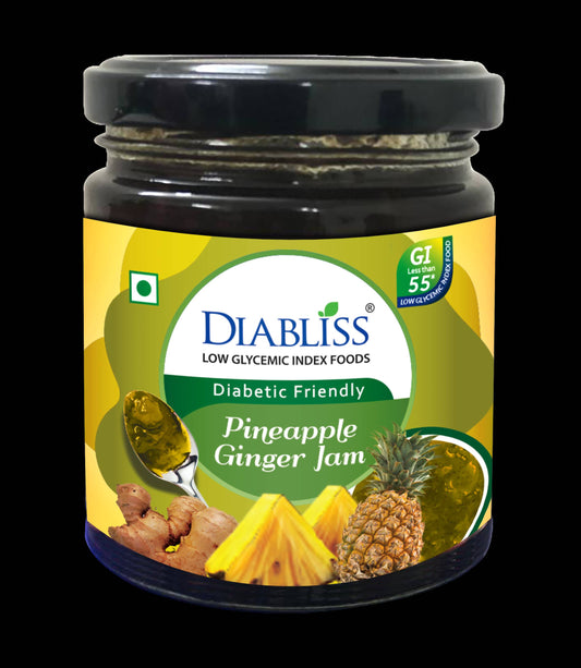 Buy Diabliss Diabetic Friendly Pineapple Ginger Jam from DrMediCart