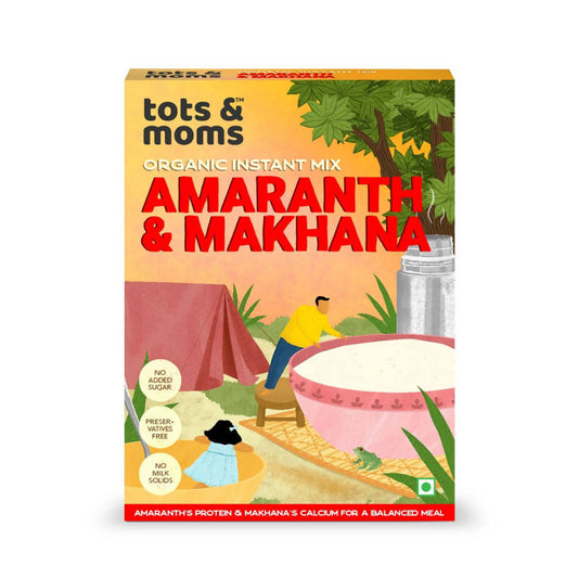 Buy Tots and Moms Organic Amaranth & Makhana Instant Mix from DrMediCart