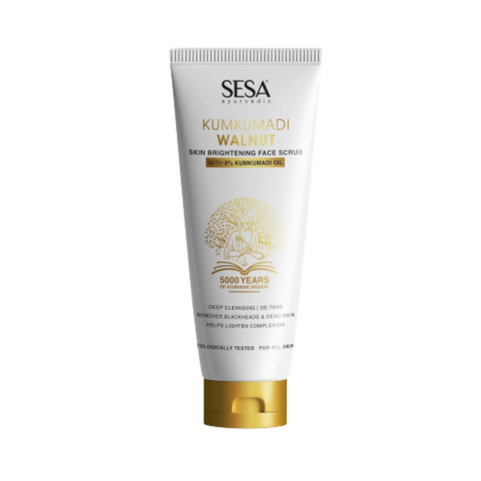 Sesa Ayurvedic Kumkumadi Walnut Face Scrub