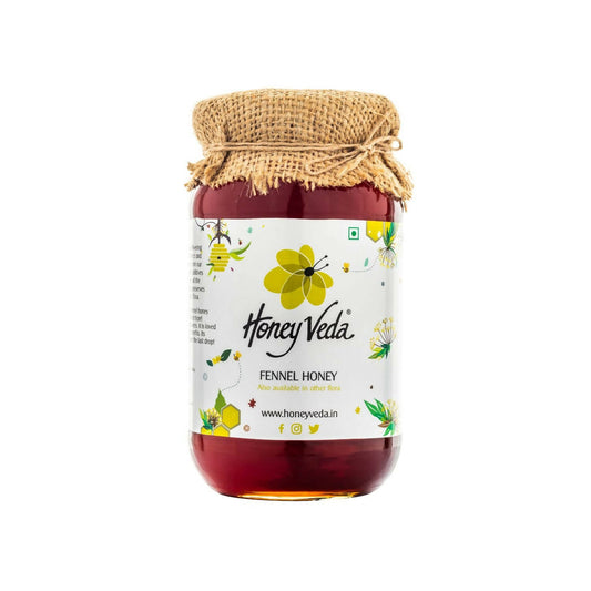 HoneyVeda Premium Raw Fennel Honey