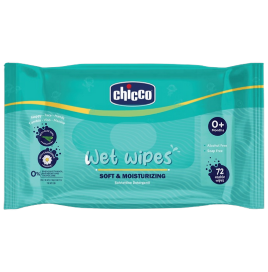 Chicco Wet Wipes Soft & Moisturizing