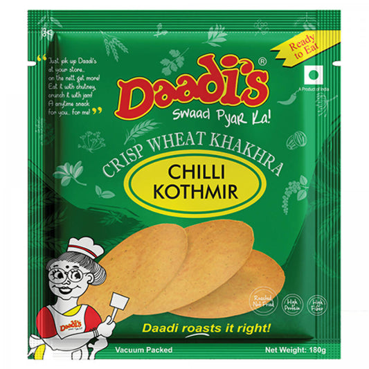 Daadi's Chilli Kothmir Khakhra