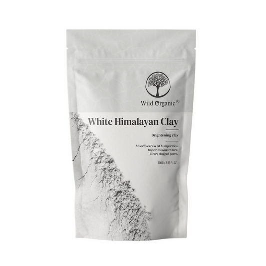 Wild Organic White Himalayan Brightening Clay Powder