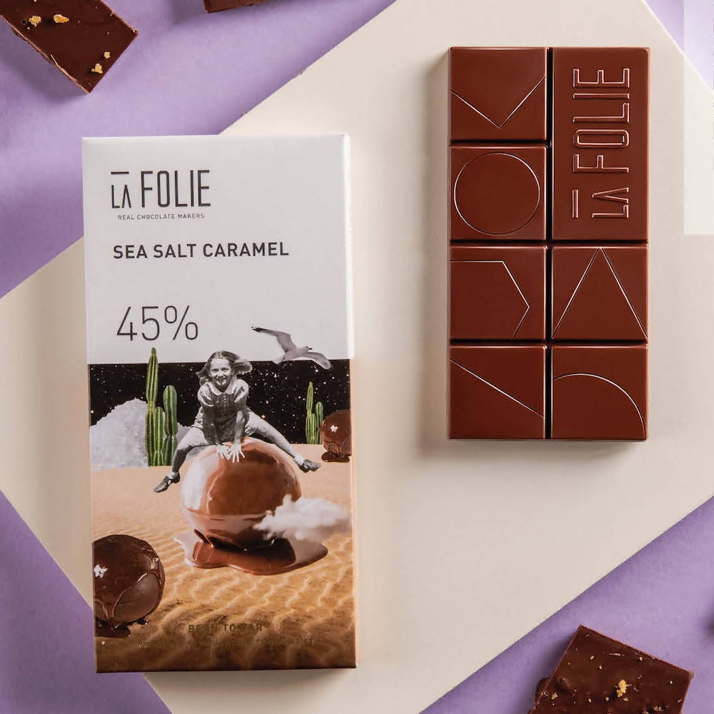La Folie Sea Salt Caramel Chocolate