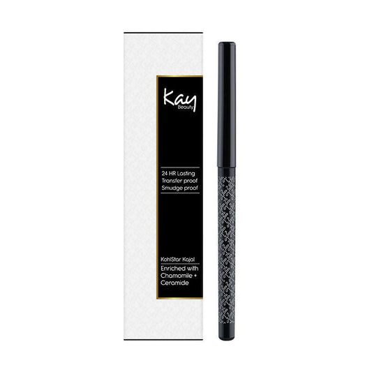 Kay Beauty Waterproof 24 Hour Kajal - Spade Black