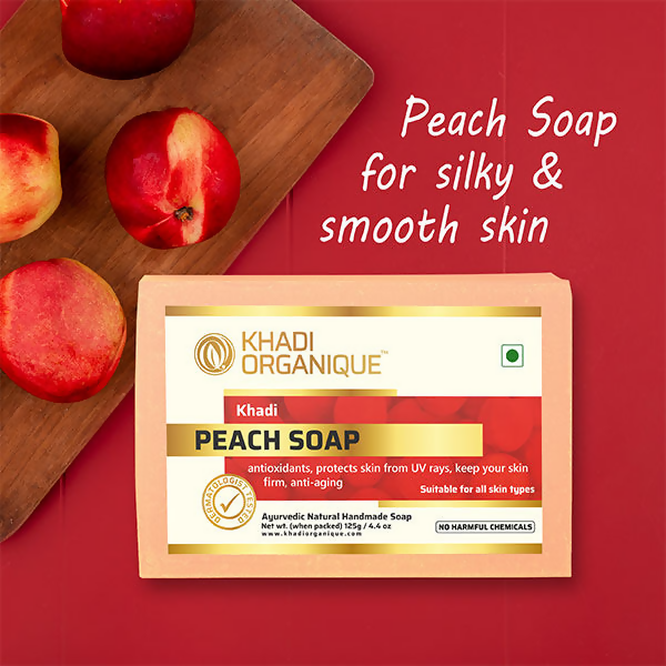 Khadi Organique Peach Soap