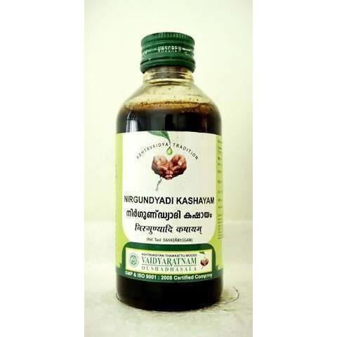 Buy Vaidyaratnam Nirgundyadi Kashayam from DrMediCart, Ship from India to USA